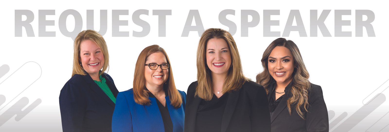 Request A Speaker - White